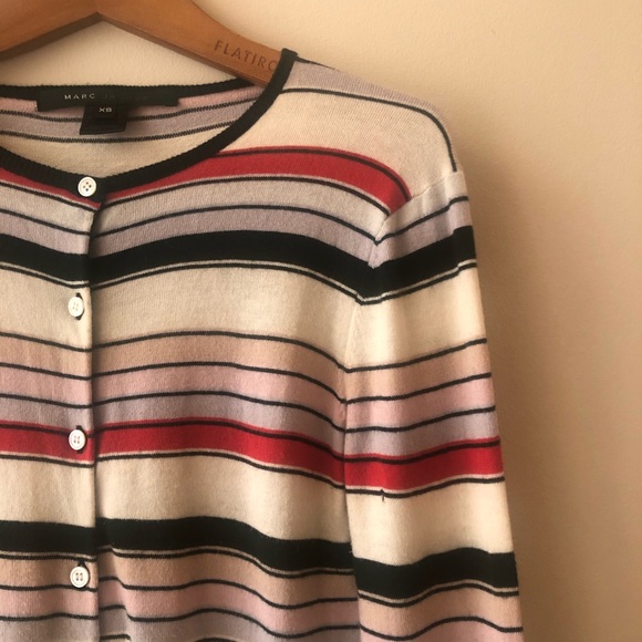 Marc Jacobs Striped Cardigan - Picture 3 of 5